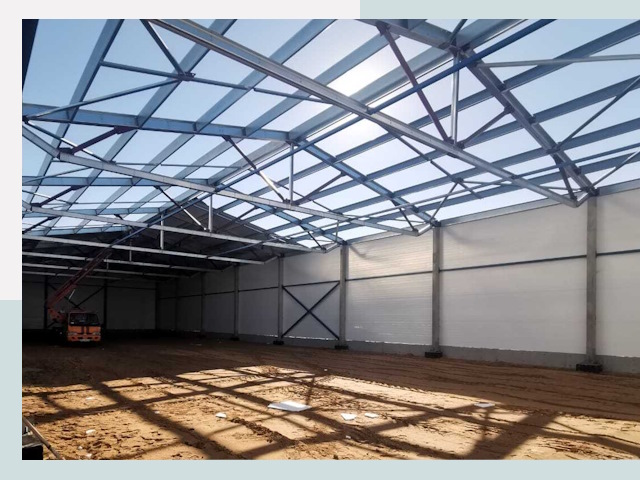 Строительство сенохранилищ в Мытищах