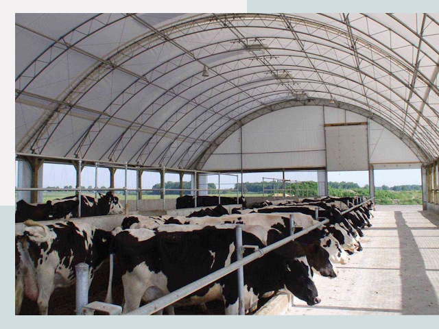 Тентовые коровники в Мытищах