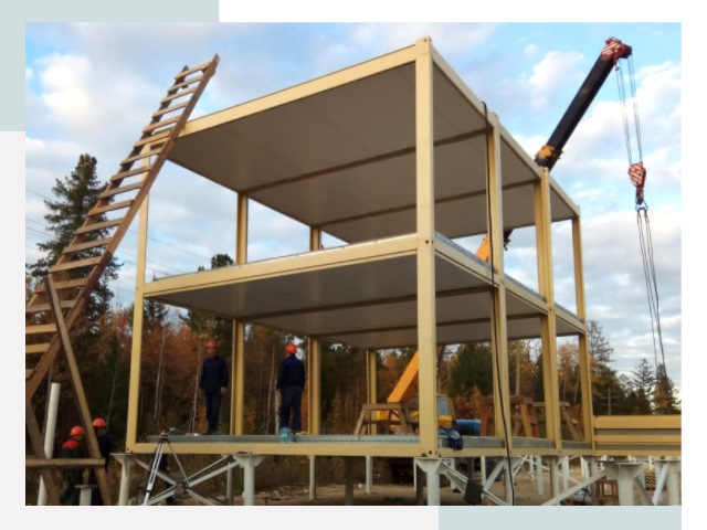 Строительство модульных здания Мытищи