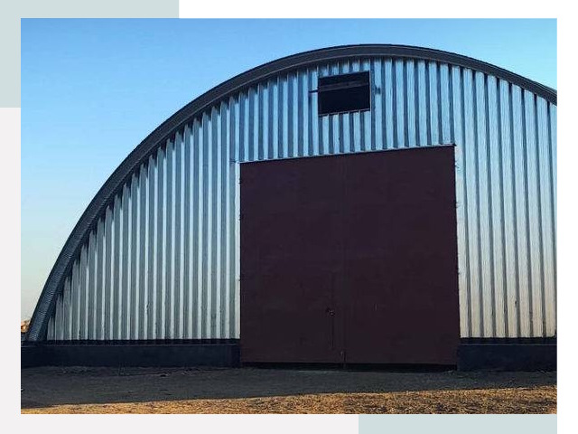 Бескаркасные ангары в Мытищах