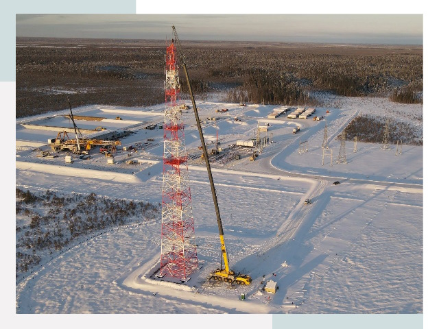 Мачты связи в Мытищах