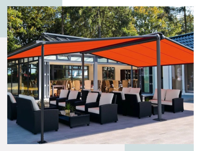 Навесы для кафе и ресторанов в Мытищах