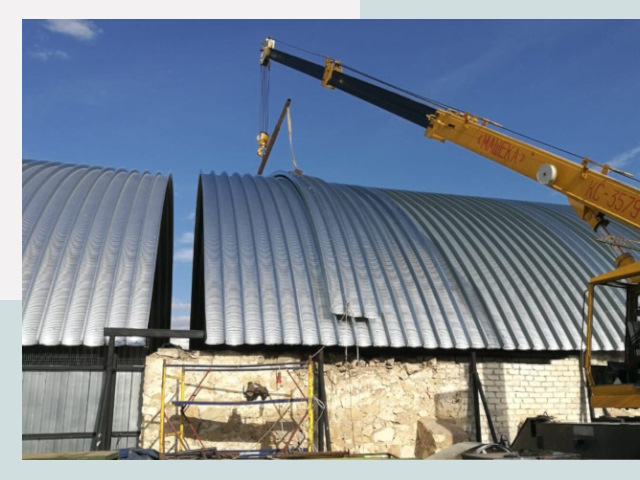 Реконструкция ангаров в Мытищах от 609 руб.