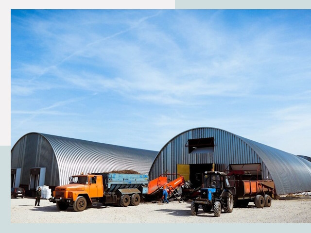 Ангары для спецтехники в Мытищах