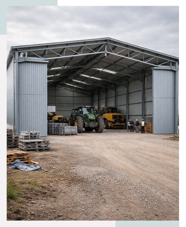 Ангары для сельхозтехники в Мытищах от 20310 р. | СтальСтрой-Мтщ