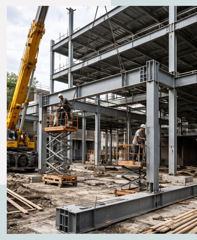 Строительство торгово-офисных зданий под ключ в Мытищах